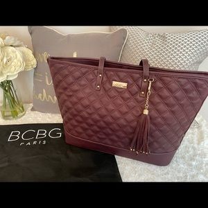 BCBG leather bag
